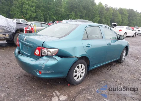 2009 Toyota Corolla Le/Xle из США, поврежденный, VIN JTDBL40E699019437